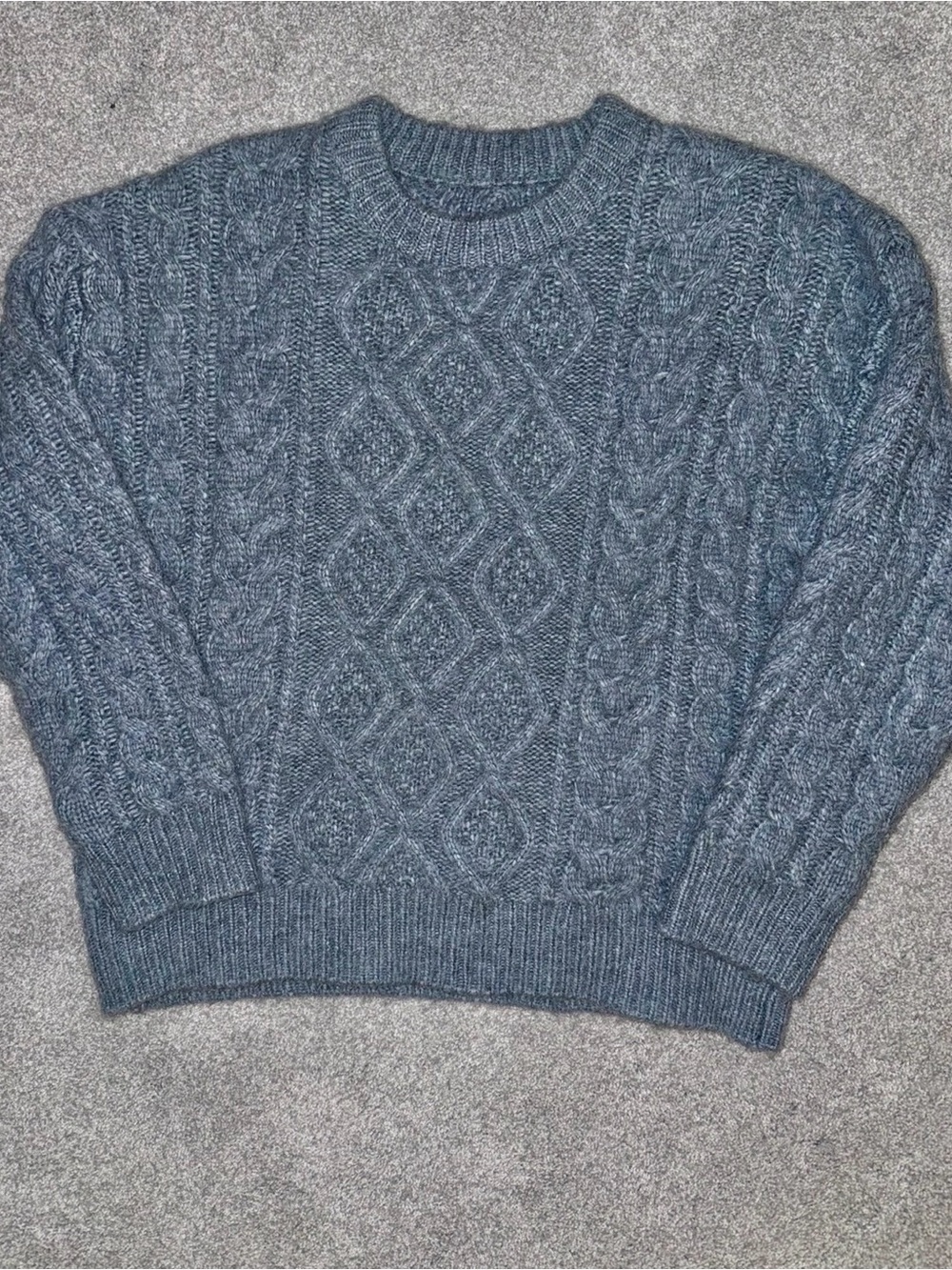 Daily Drills Women's Blue Crewneck Sweater - Picture 6 of 6